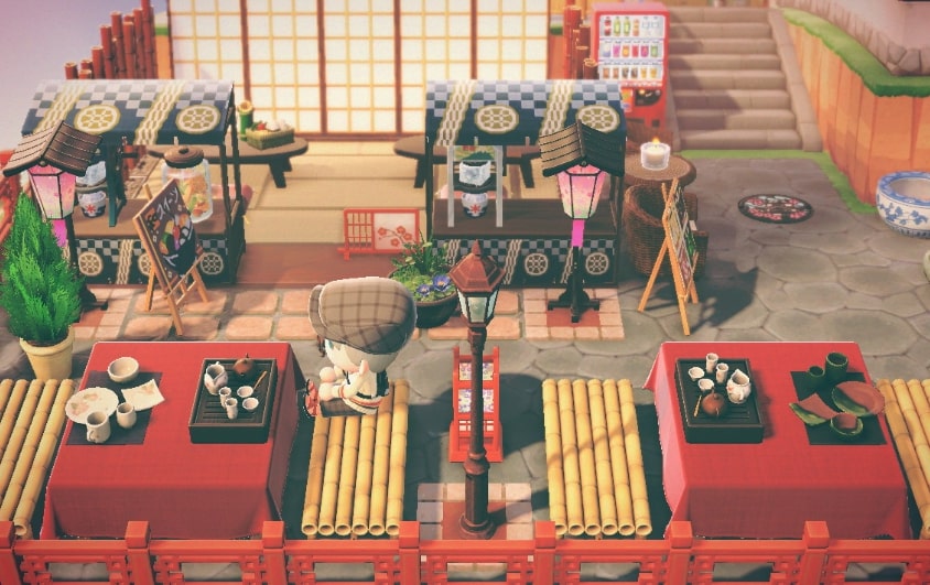 和風石畳 作者: ことはるマイデザイン カタログ -あつ森 あつまれ どうぶつの森