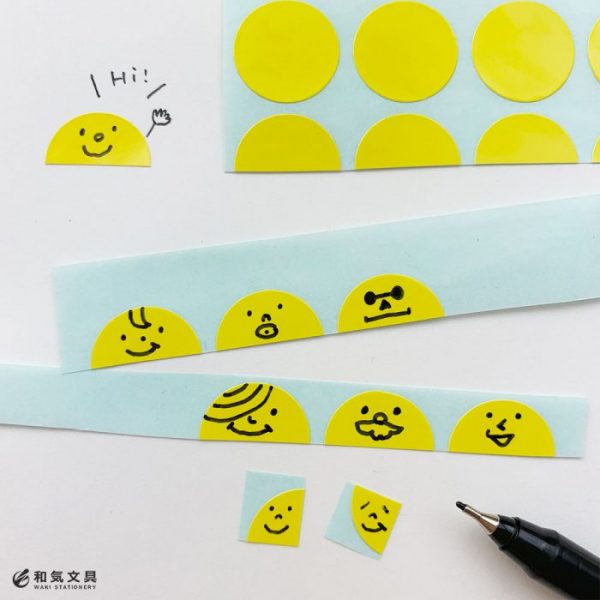 100均丸シールをバレットジャーナルで使ってみるLEE