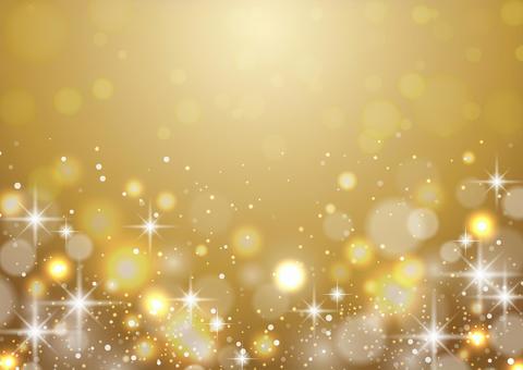 ベクターのシームレスなゴールドの抽象的なパターンの背景イラスト。水平方向に反復可能。無料ベクトル素材