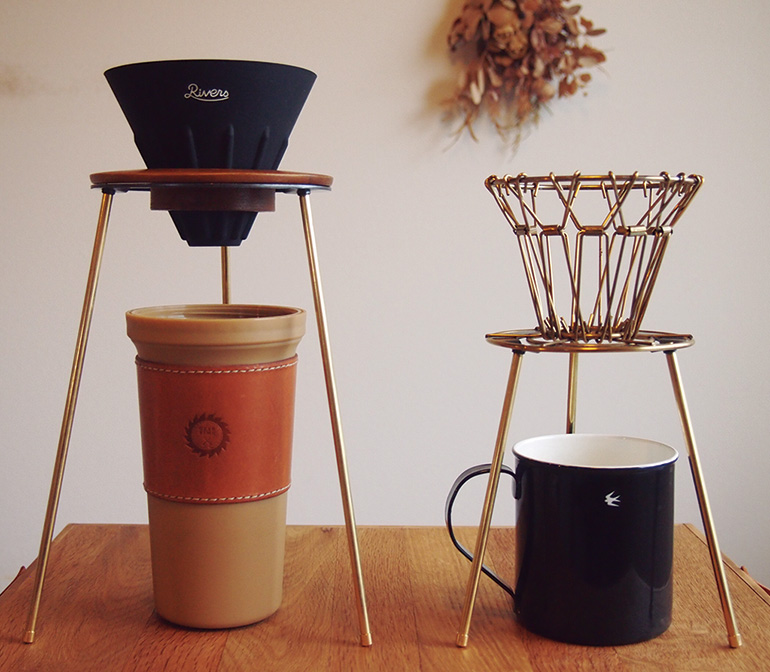 100均アルミワイヤーで手軽に作るコンパクトな折りたたみコーヒードリップスタンドのDIY方法○○のアップデート