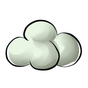 晴れマークや晴れ時々曇りマークなど天気のアイコンセットアイコンクリップ