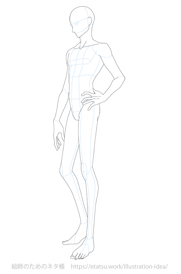 シンプルな背景でポーズをとる若い韓国人イラスト素材透過、PNGフリー画像ダウンロード - Pngtree