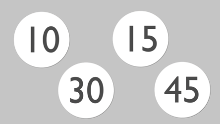 エレガントなスモーキーピンクの円形カウントダウンタイマー フリー動画素材- みりんの動画素材