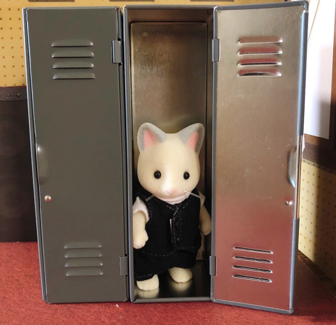 セリアのミニチュアロッカー 等々 : ダリア日記帳