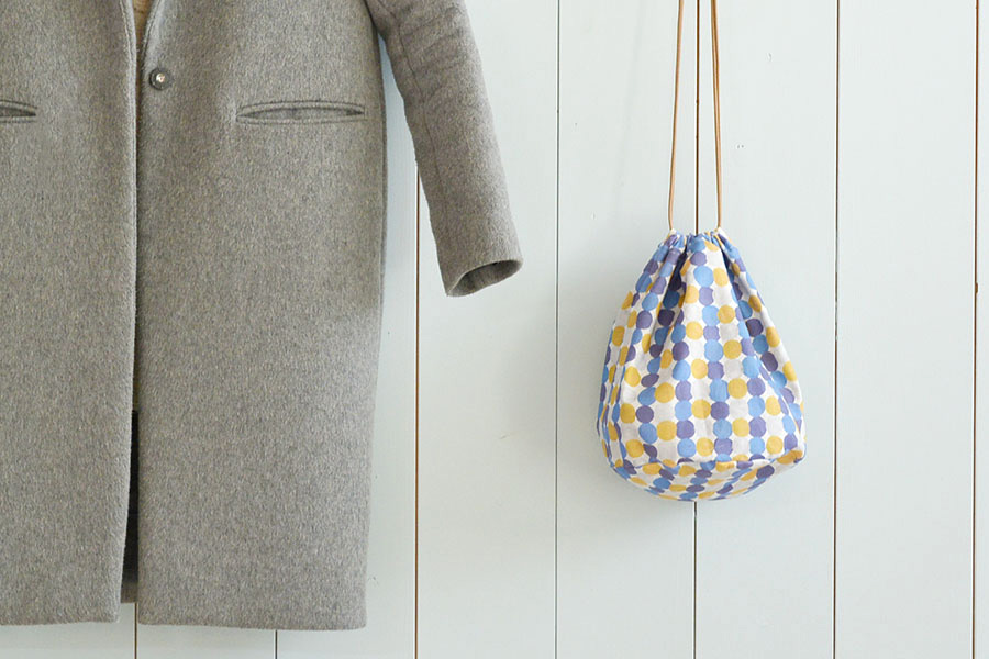 丸底巾着ポーチKyäm