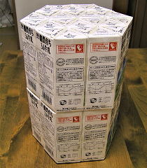 牛乳パックでイスを作る方法♪