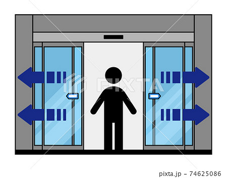 金属壁ゲートのアイコンシンプルなベクトル自動セキュリティ入場制御Premiumベクトル素材