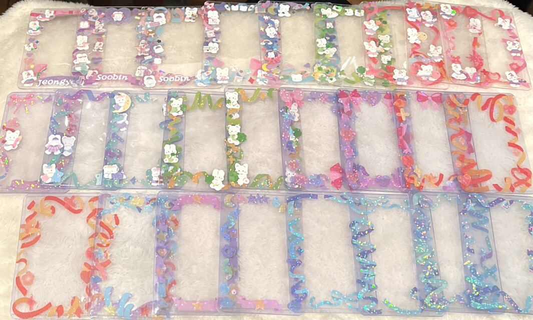 ケーキみたいなトレカケースの作り方TikTok