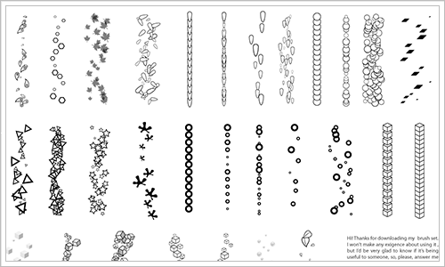 Illustrator 高品質なシームレスパターンブラシ62選 商用利用可S.Design.Labo