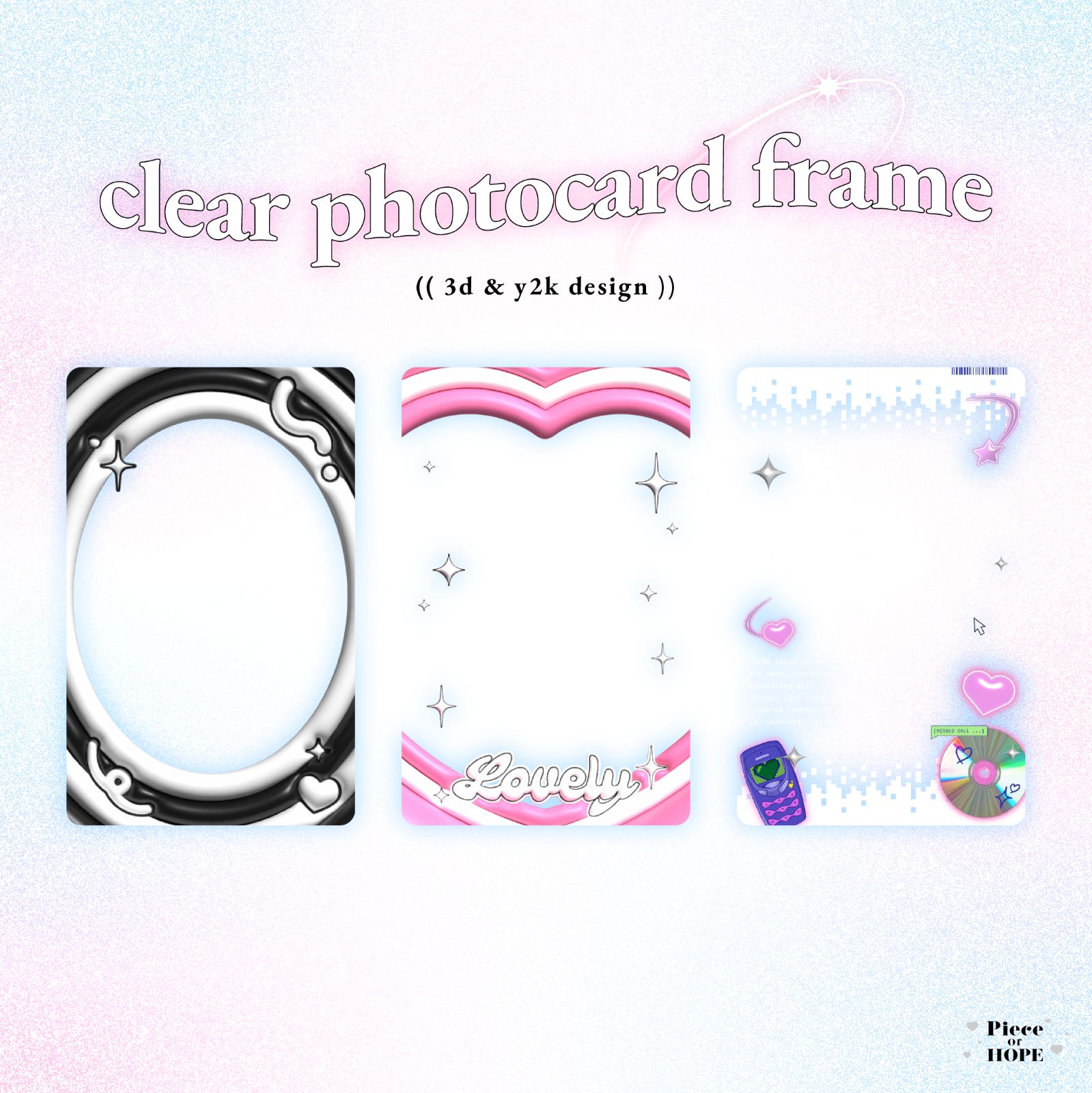 フリー素材 トレーディングカード風フレーム素材 - ototoiworks - BOOTH