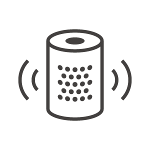 スピーカーのアイコン03フリーのアイコンイラスト素材 icon-pit