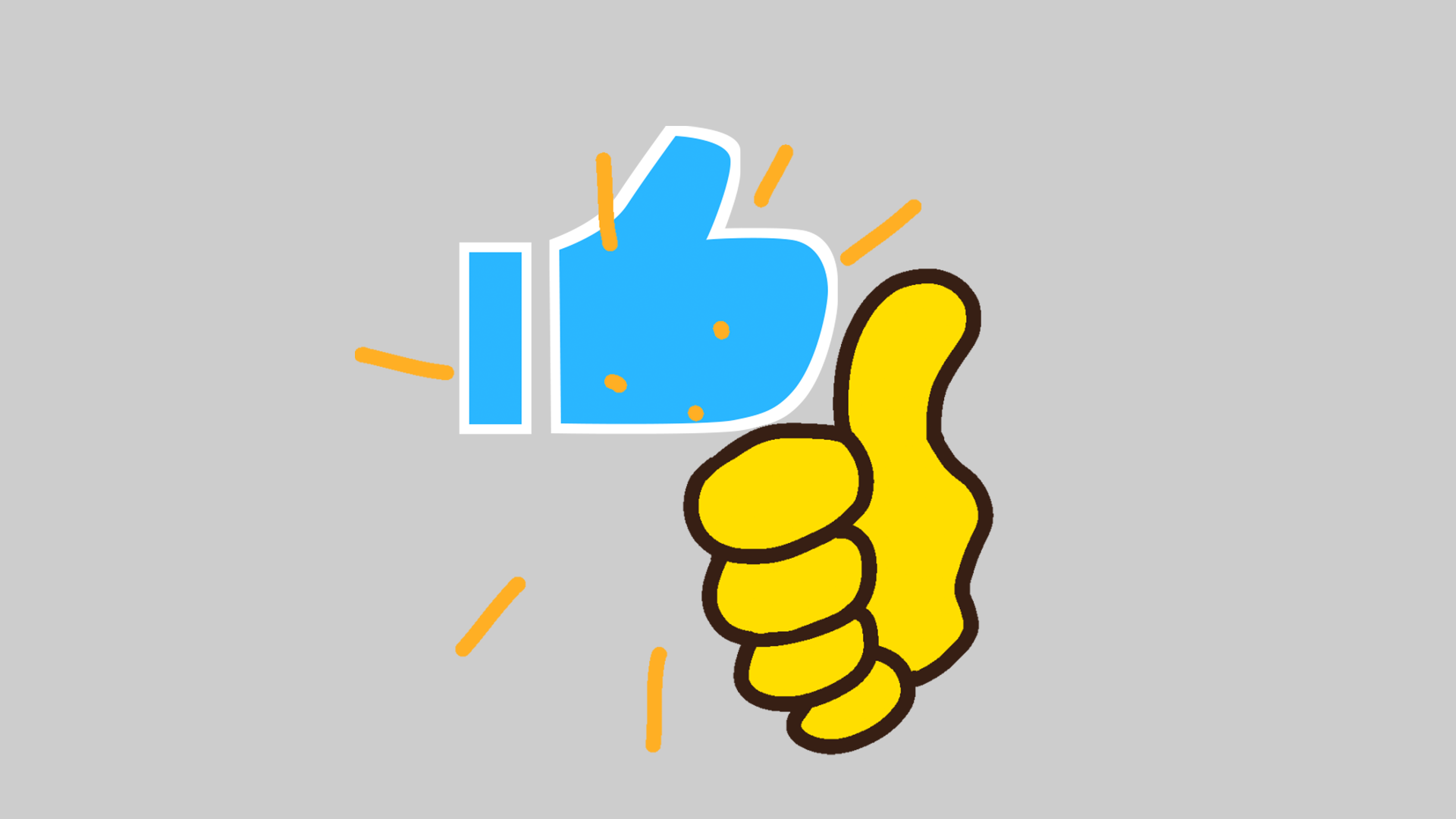 Icons that indicate good, bad, and neutral designsアイコン・ボタン コンペ99designs