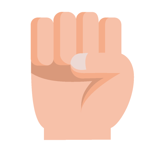 色塗りできる手 親指側・受け取る・貰う・白黒・線画 のイラストぬれよん-ぬれるフリーイラスト