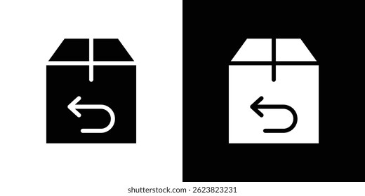 梱包アイコンのベクター画像。ダンボール箱の看板のシルエット。宅配便シンボルのイラスト。製品または商品をダンボール箱に入れる」のベクター画像素材 ロイヤリティフリー2220165793Shutterstock