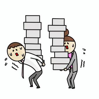 荷物 背負うイラスト無料イラスト・フリー素材なら「イラストAC」