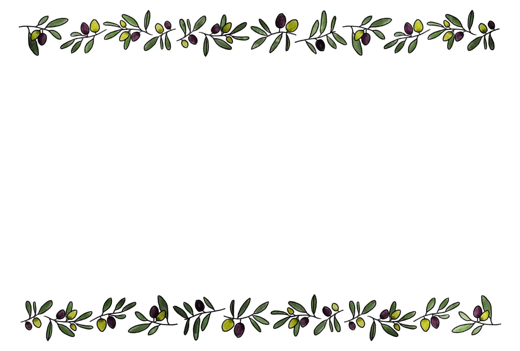 メッセージカードテンプレート02「おしゃれなクラシカルデザイン」 ワード・Word 無料ダウンロードテンプレートNAVI