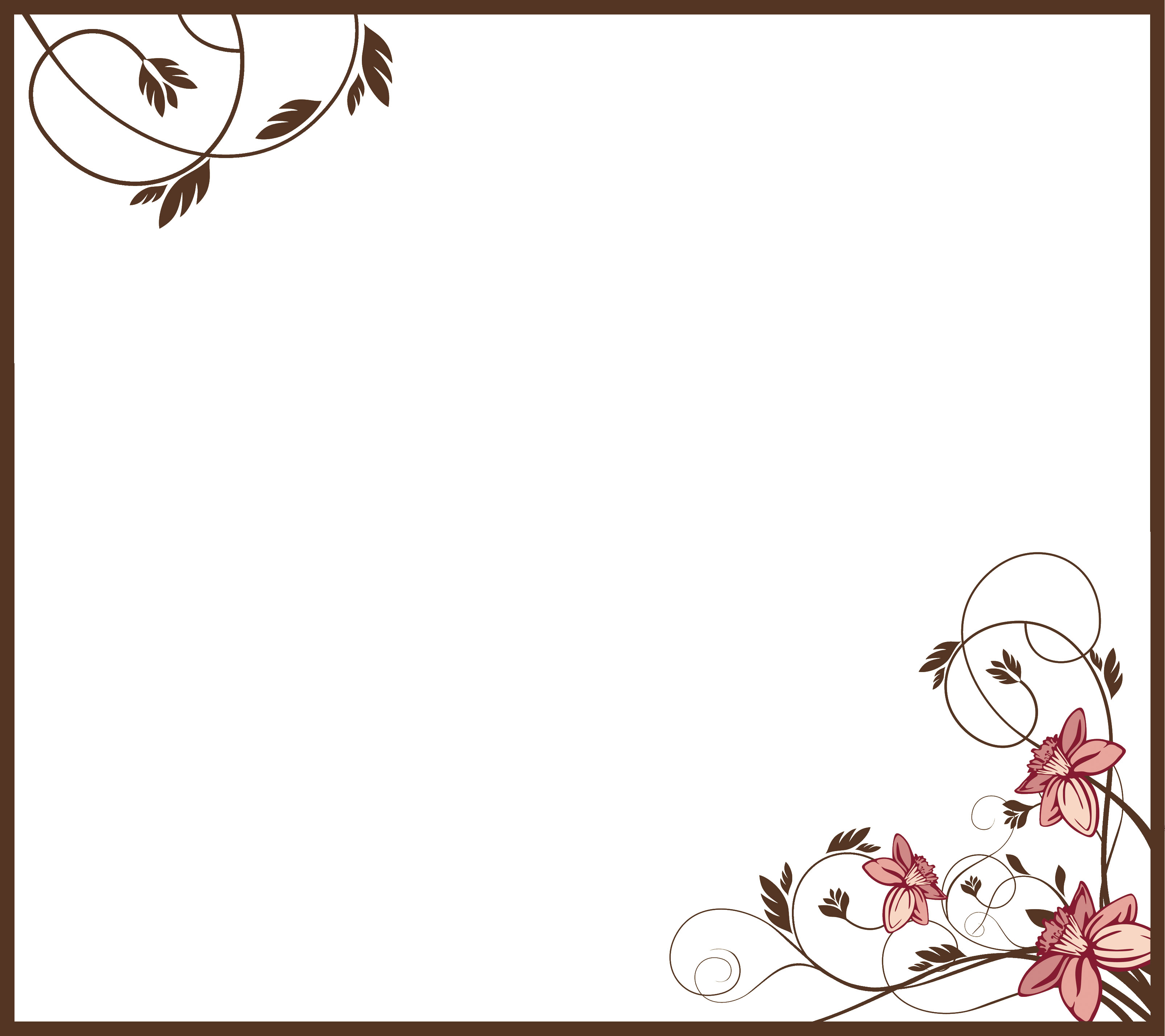 カラフルな模様・デザインのフレーム・飾り枠のイラスト無料のフリー素材 イラストエイト