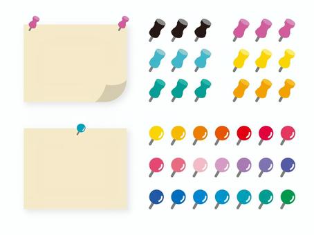 画鋲無料フリーイラスト素材集 Frame illust