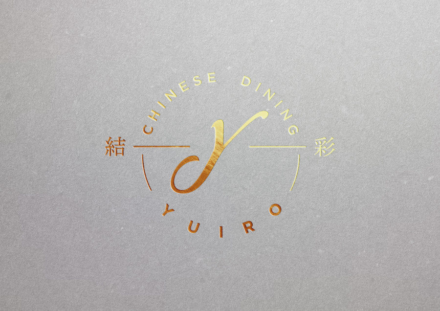 鳳凰と円の中華系ロゴマーク 販売価格7,900円飲食店輪区