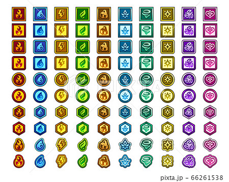 ファンタジーゲーム向けアイコン素材２ - ぴぽや - BOOTH