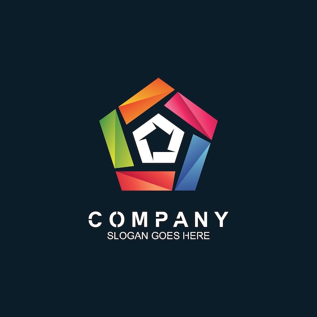 さくらペンタゴン五角形・桜・さくら・サクラ・シンプル・スマート・おしゃれ・美容・サロン・