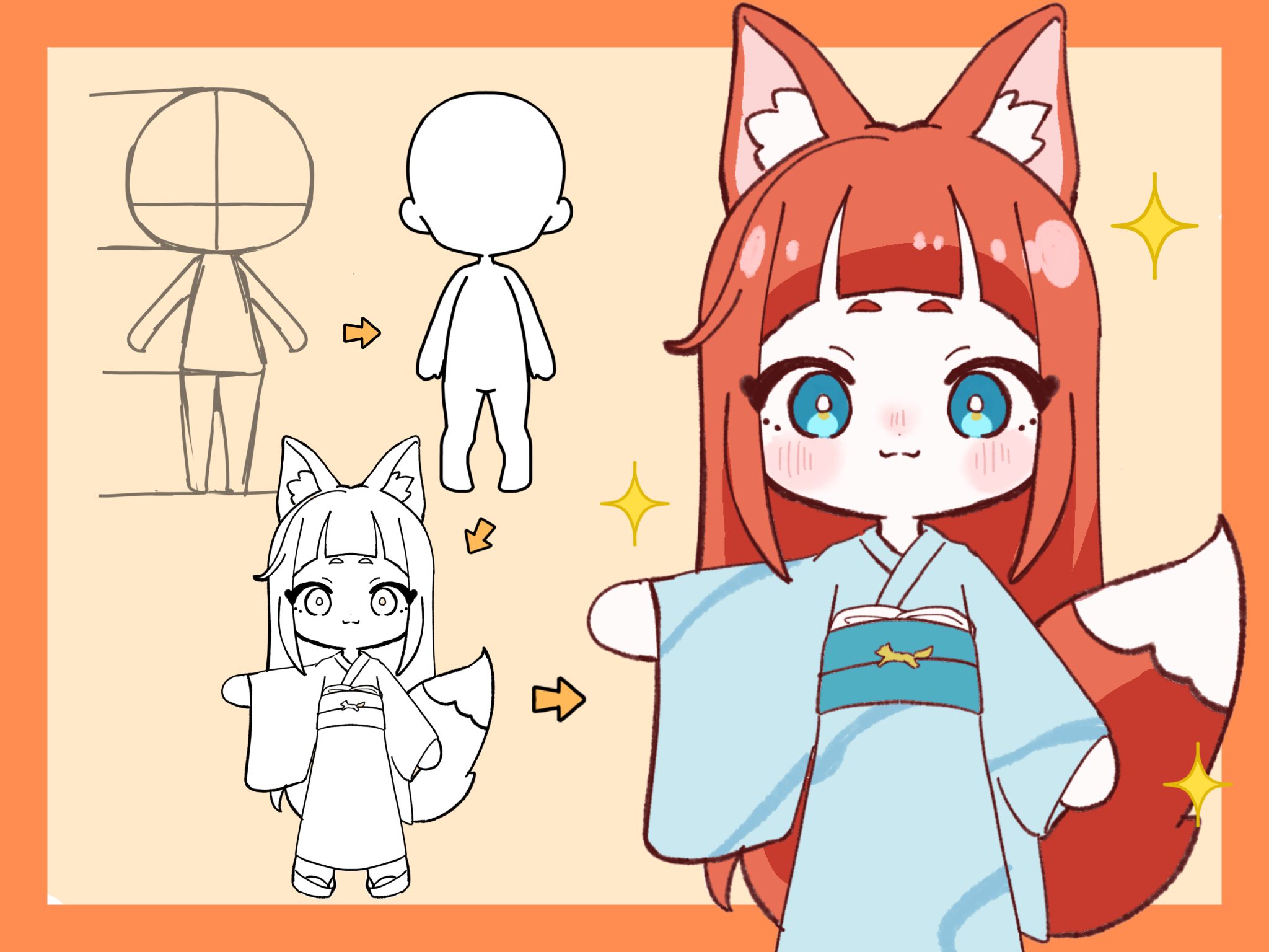 魅力をギュッとコンパクトに！ミニキャラの描き方MediBang Paint – 無料のイラスト・マンガ制作ツール