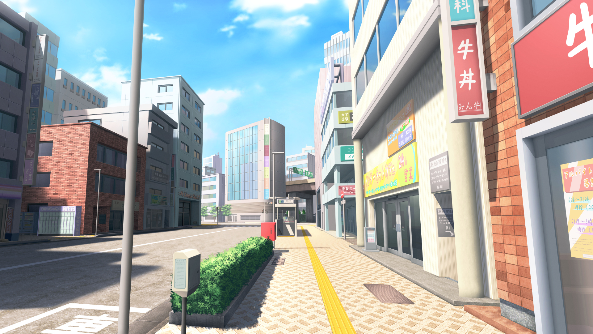 街のフリーイラスト素材一覧商用可