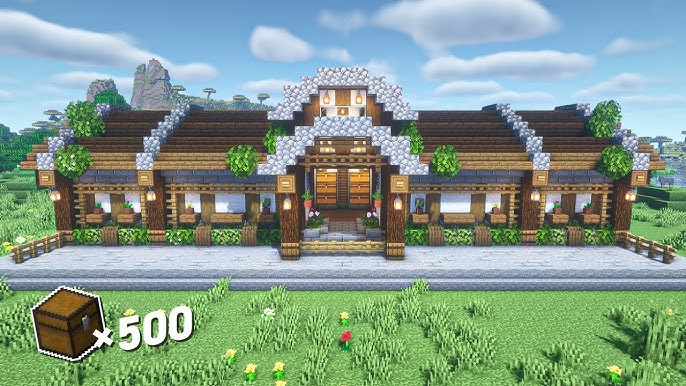 マイクラ 倉庫の作り方！おしゃれな地下倉庫と海上倉庫を紹介テックマインブログ