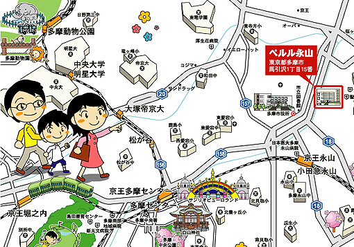 デザイン マップ地図作成やイラストマップ作成ならMAP制作専門