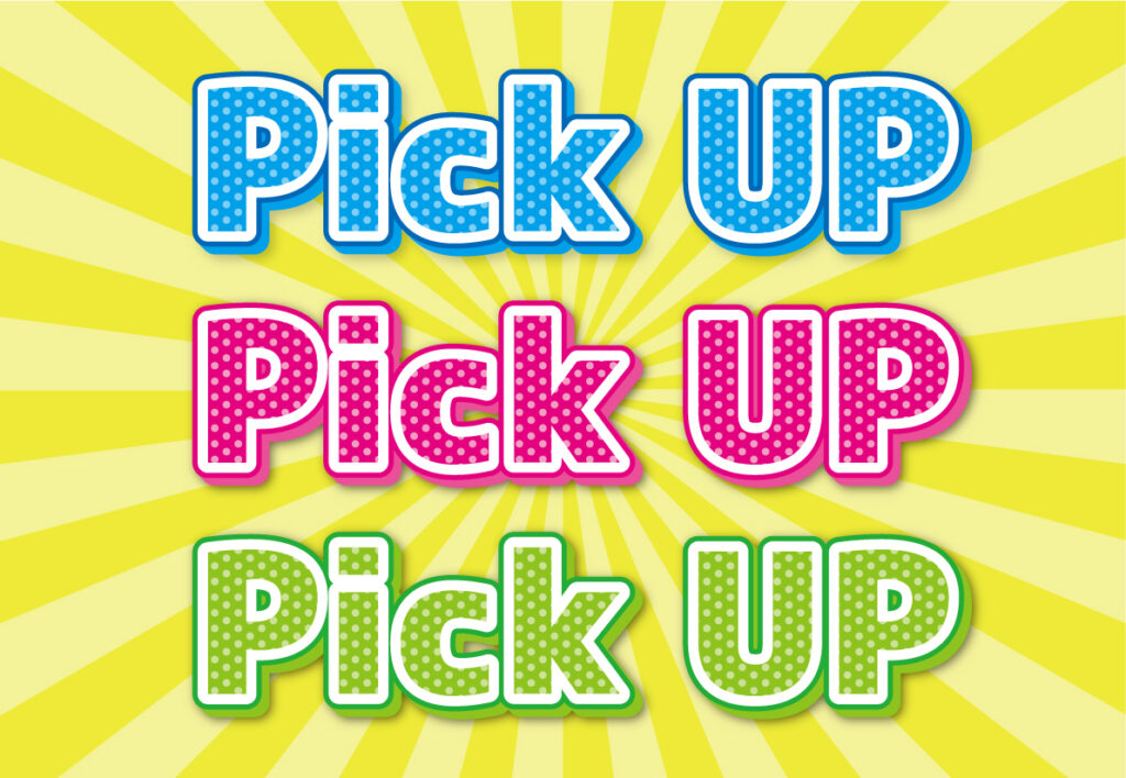 イラレ・フォトショで出来る！文字の加工特集 まとめデザイン＆印刷サービス アドラク