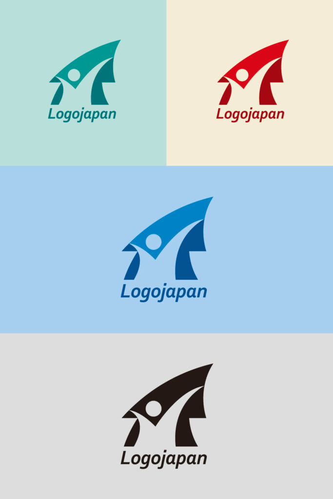 3本の矢印のロゴ ：01896ロゴマークガーデンBASE店ロゴデザイン販売とブランディングの専門サイト