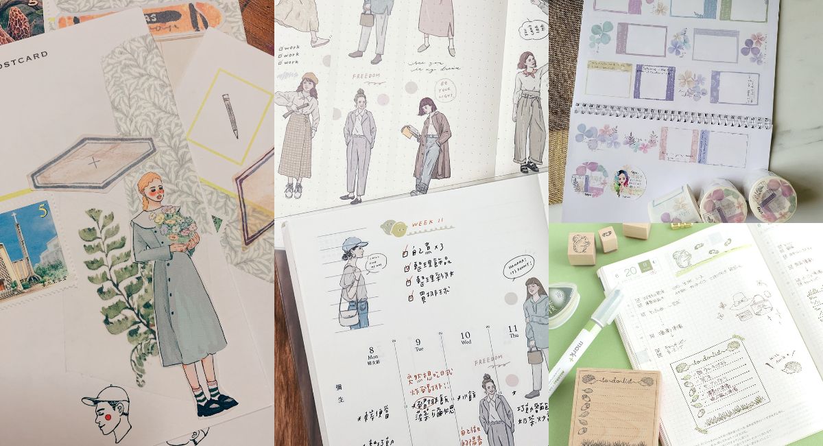 新製品 手帳デコにぴったりな「手帳用シール」の新ラインアップ、人気イラストレーターのイヌ・ネコ柄も