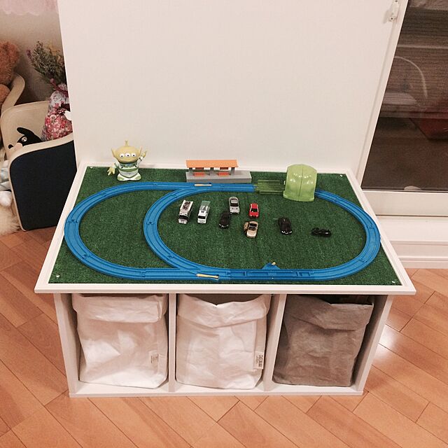 意外と簡単！プレイテーブルを作ってみたよ！つくばライフにあこがれて