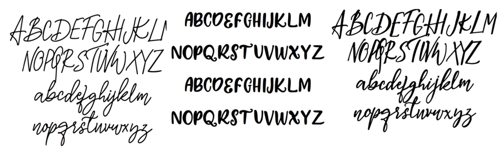 Handwritten-Style Free Fonts CollectionCute English Design Fonts