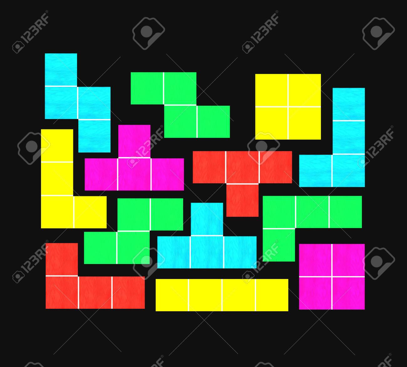 ゲームテトリスイラストフリー素材透過、PNG画像、ベクトル、PSDと無料ダウンロード Pngtree