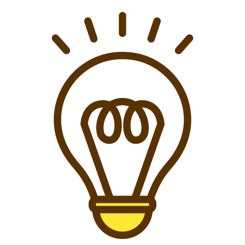 楽しい事実のアイコンのようなチェックマークと黄色の電球。ビジョン情報ピクトグラムまたは結論シンボルの概念。白い背景にフラットカートーンシンプルなトレンドモダンなボックスロゴタイプデザインの外を考える」のベクター画像素材 ロイヤリティフリー2186040861