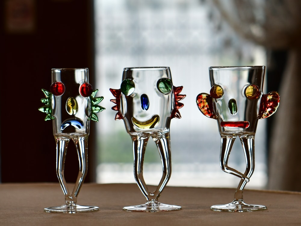 クラゲ 海月 グラス 日本製 サンドブラスト 彫刻 おしゃれ フリーグラス 高級 ブルー 青 ロックグラス ガラス コップ お酒 ビール カップ -マンモスハウスGiftmall店 - プレゼント＆ギフトのギフトモール