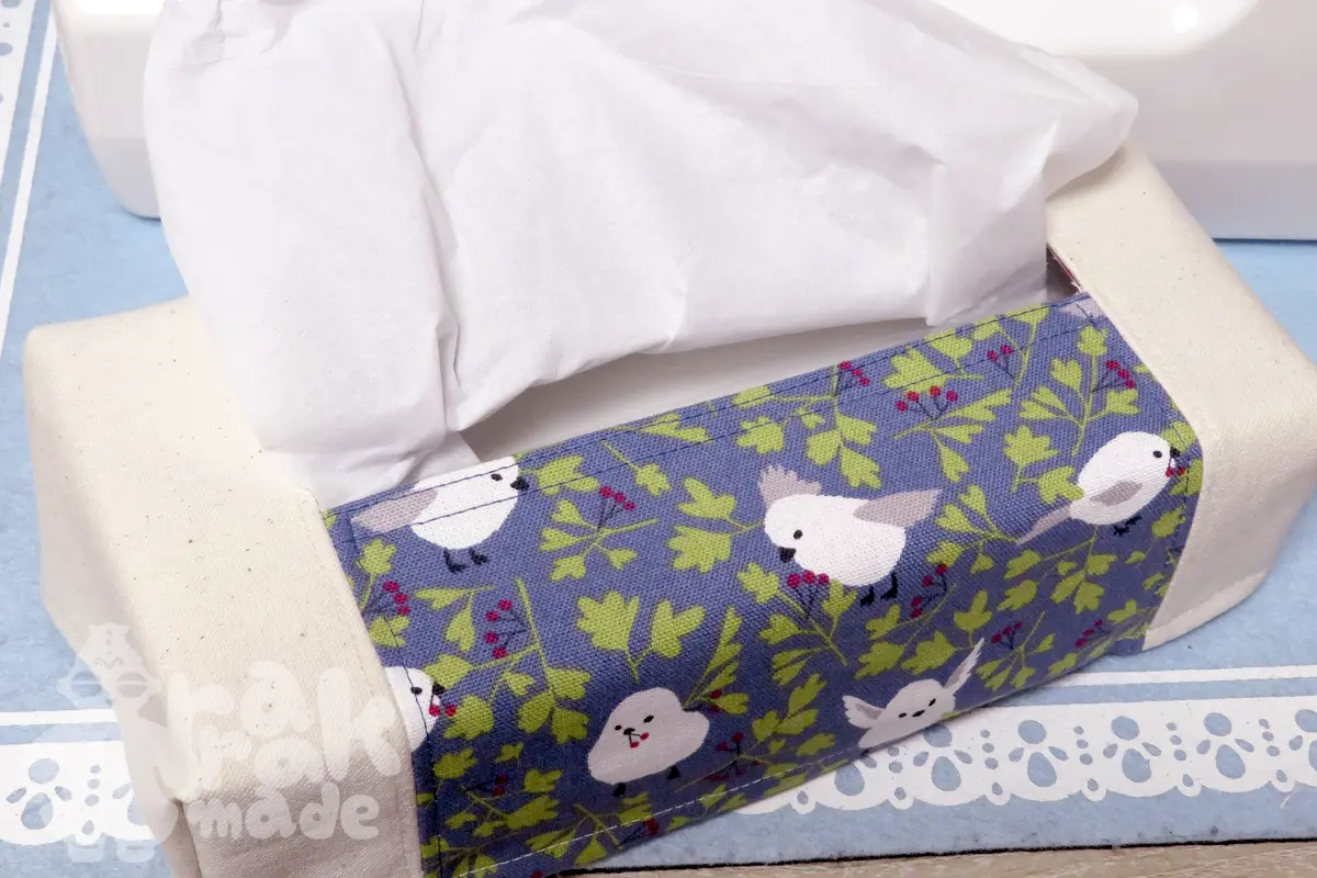 箱ティッシュがそのまま使える！ポケットティッシュカバーの作り方nunocoto