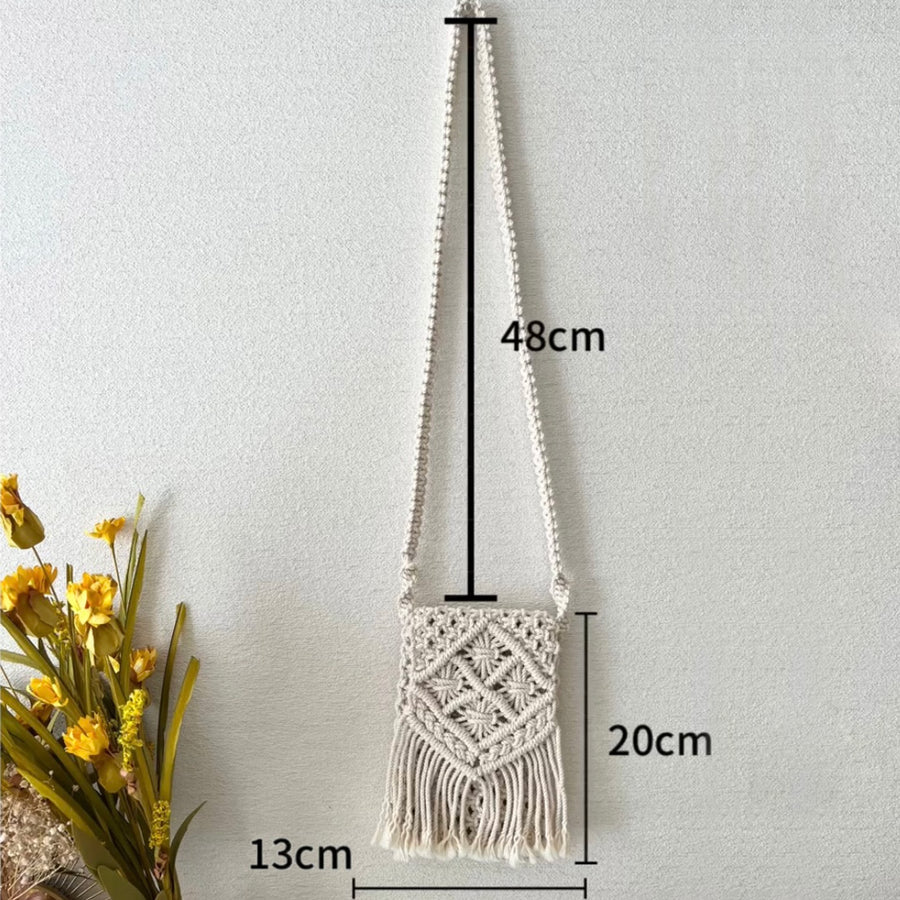 To the sea トゥーザシー の「マクラメ巾着バッグ ショルダーバッグ 」 - WEAR