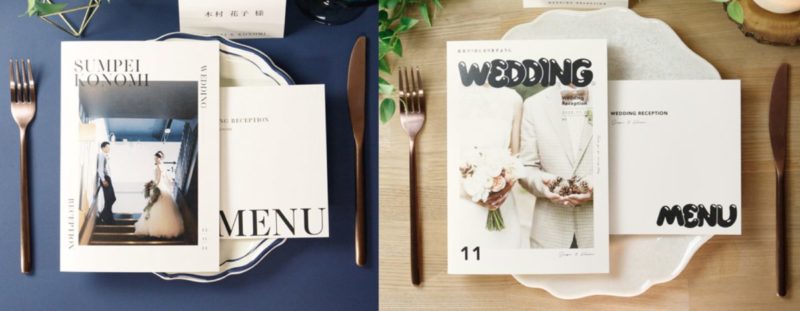 Newプロフィールブック 結婚式design番号84席次表orメニュー表を写真集に変更する事も可席次表・席札・メニュー表 artstudio 通販 14441522Creema クリーマ