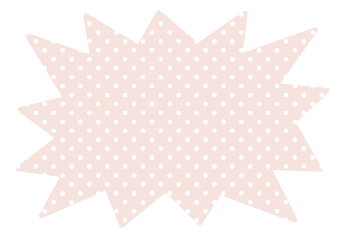 スーパーのチラシ風の吹き出し赤のフリーイラスト画像素材 商用無料アイキャッチャ