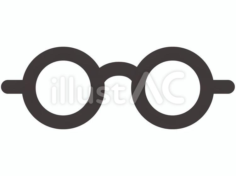 メガネのアイコン 青のイラスト素材109212410- PIXTA