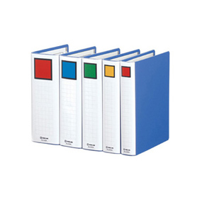 キングファイル スーパードッチ＜脱・着＞イージー タテ型 グレー色 2474A