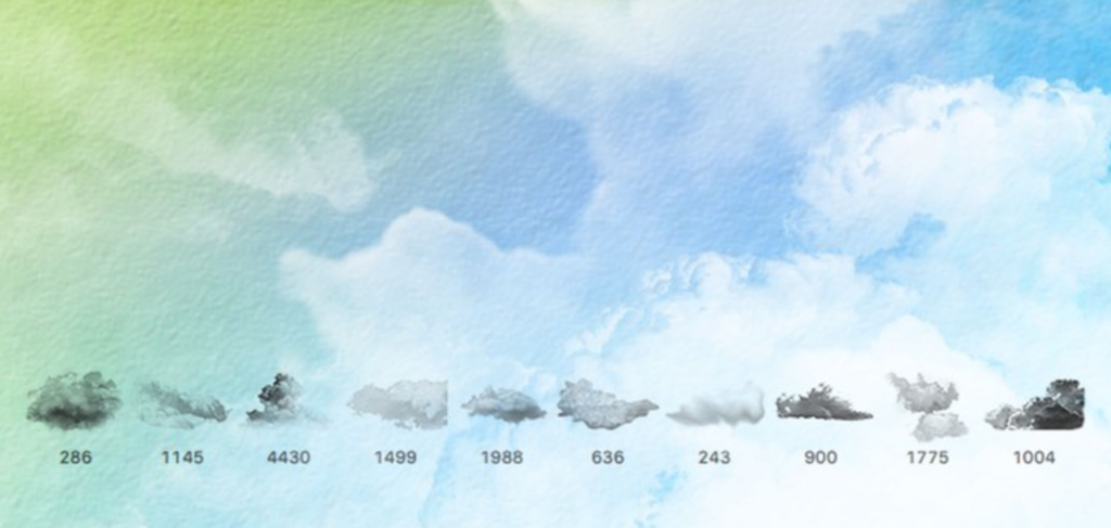 Photoshop水彩ブラシ13種 - ten-artai - BOOTH