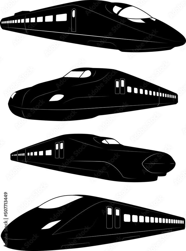 新幹線の無料アイコンアイコン素材ダウンロードサイト「icooon-mono」商用利用可能なアイコン素材が無料 フリーダウンロードできるサイト