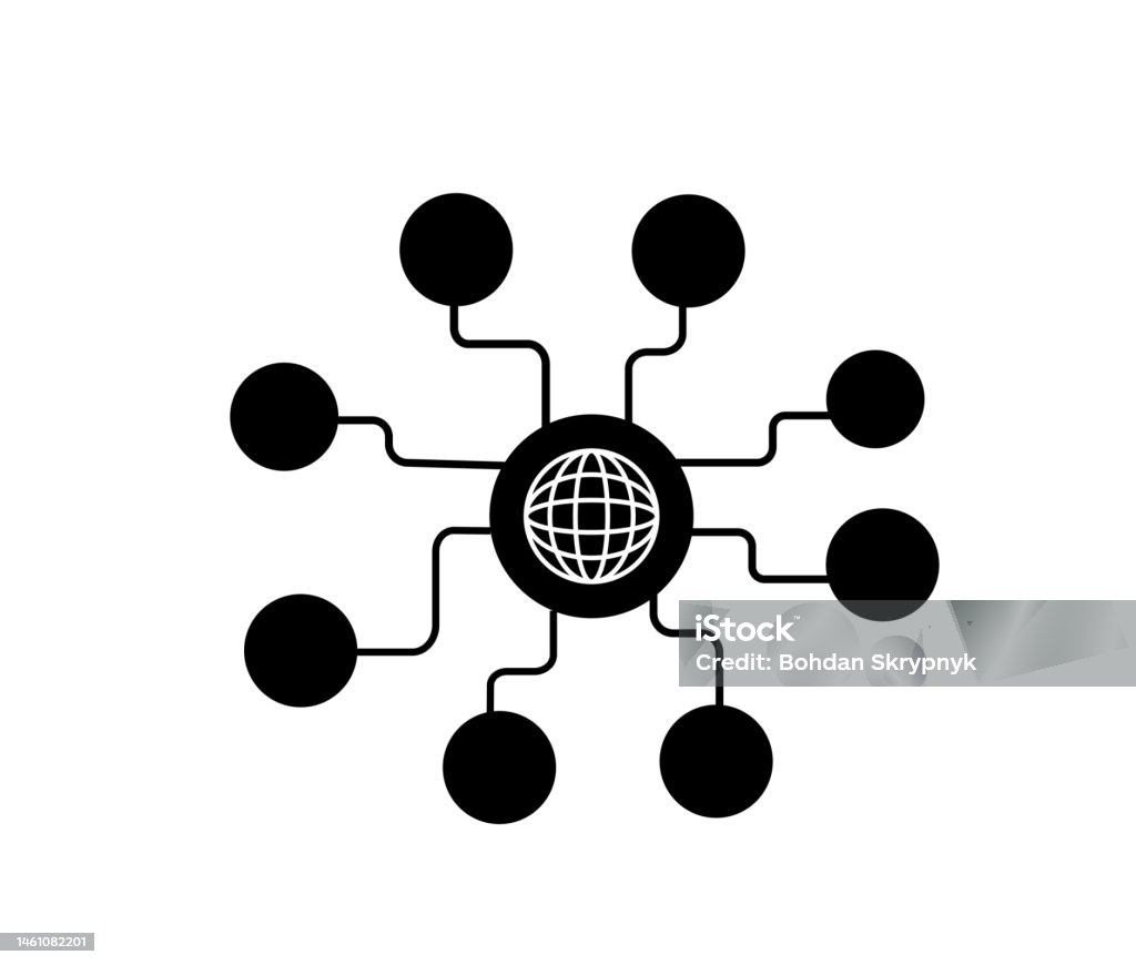 ネットワーク アイコン セット、ベクトルのイラスト素材・ベクター Image 27440470