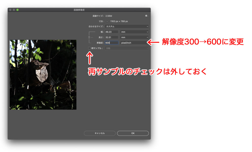 Photoshopで解像度を正しく設定！印刷に最適な350dpiと、最新の高解像度化テクニックイシダ印刷