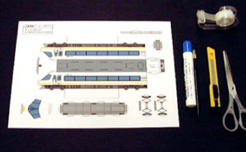 E235系 山手線 - 電車 - 乗物 - ペーパークラフト - Canon Creative Park