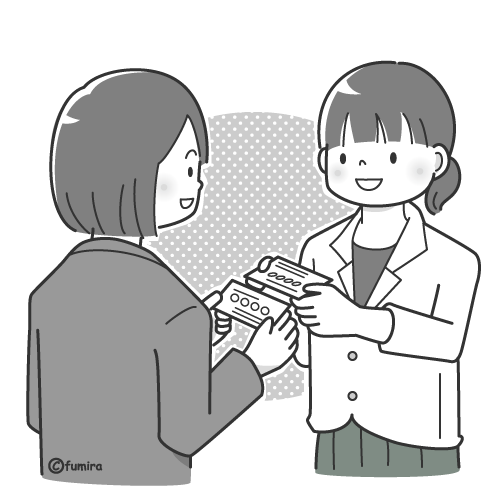 名刺交換 イラスト素材1429537- フォトライブラリ