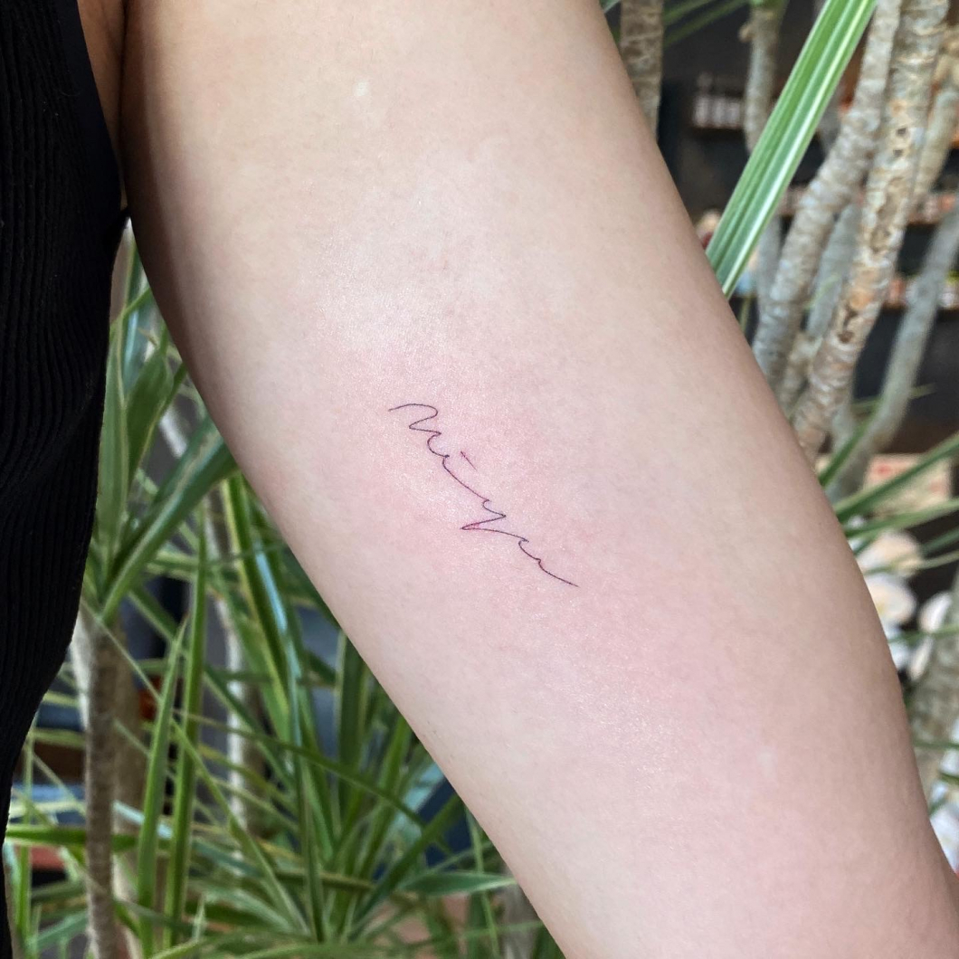 筆記体 – Tifana Tattoo – 東京・渋谷のタトゥースタジオ